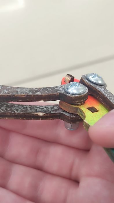 Нож бабочка дерев'яний