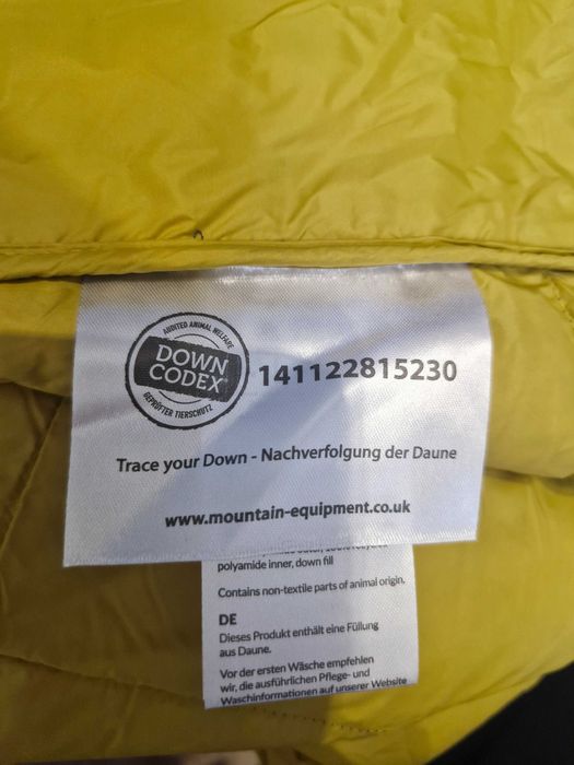 Kurtka puchowa Mountain Equipment Senja