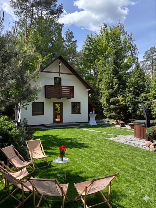 Domek do wynajęcia. Strefa SPA . Wynajem domku.  Azyl Radawa