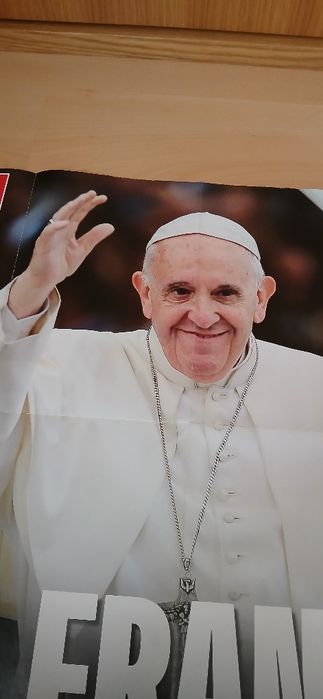 Mega poster do Papa Francisco