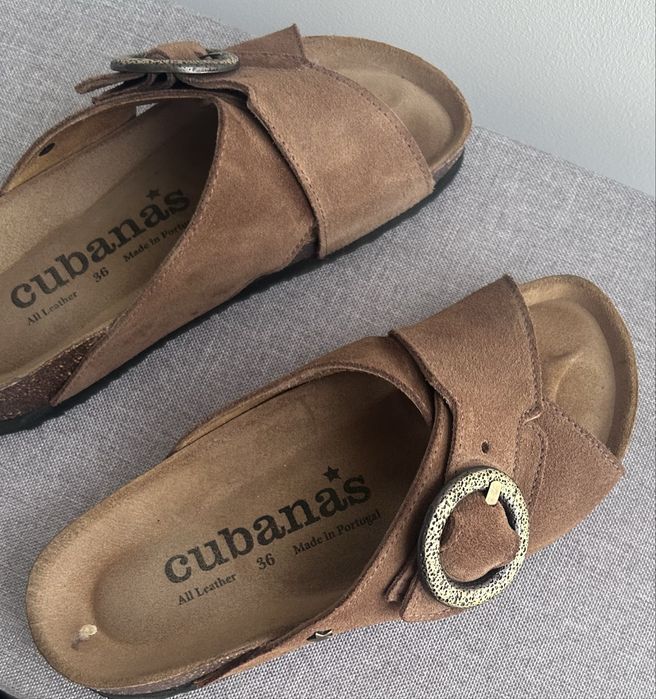 Chinelas Cubanas Camel 36/37