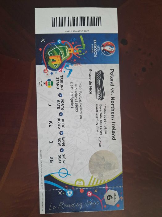 Bilety UEFA na ME we Francji 2016