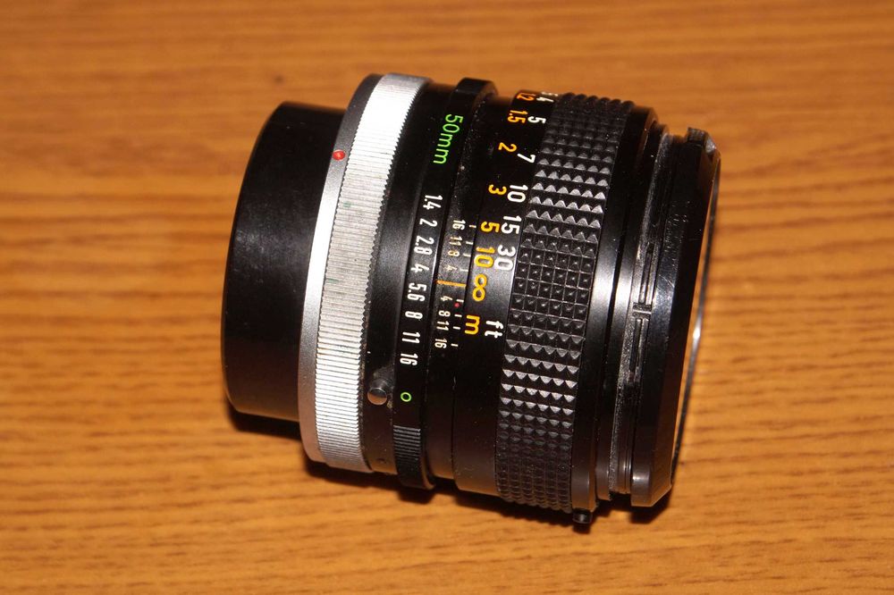 Canon FD 28 f/2.8 + 50 f/1.4 SSC