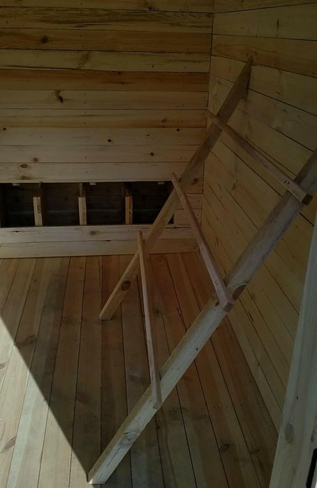 Kurnik drewniany 250x150x210