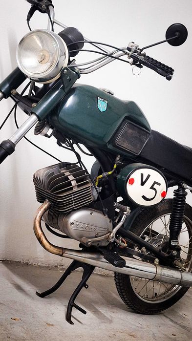 Motas CLÁSSICAS - Lebre e Sachs V5 Racing