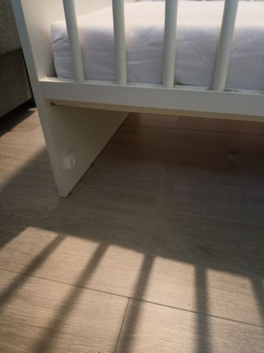 Łóżeczko 120X60 białe