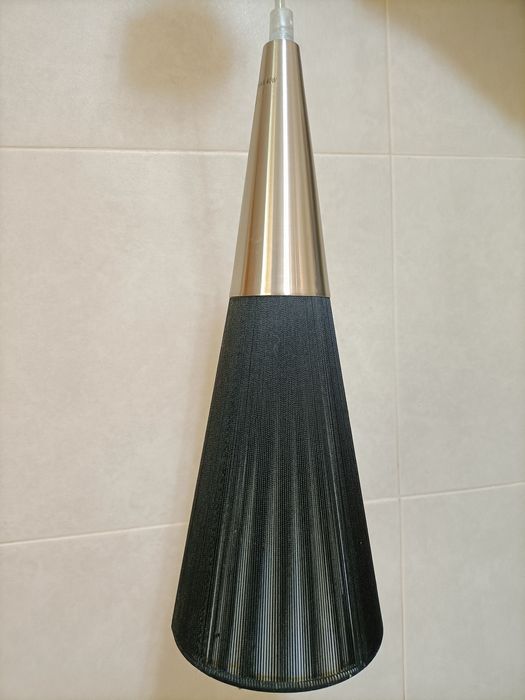 Candeeiro - preto teto