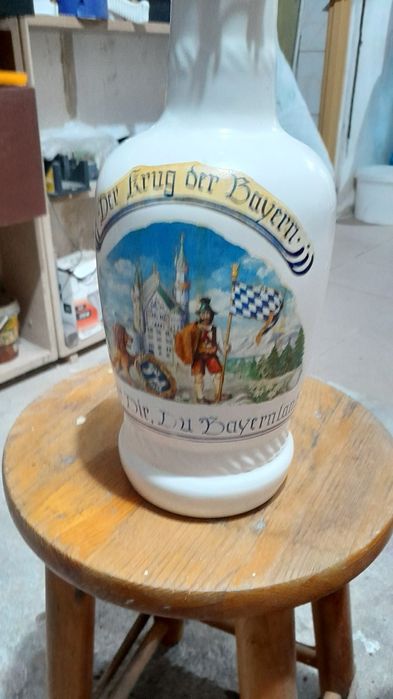 Ceramiczna bawarska butelka