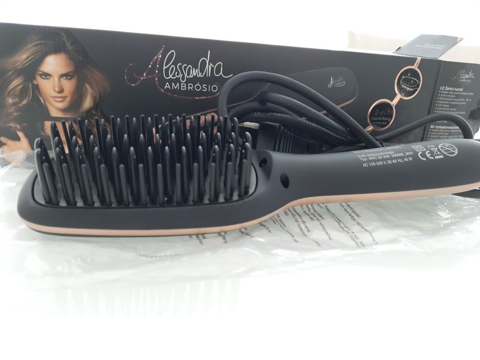 Escova para alisar eletrica