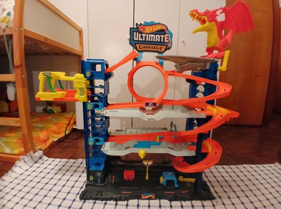 Pista Hotwheels Ultimate Garage