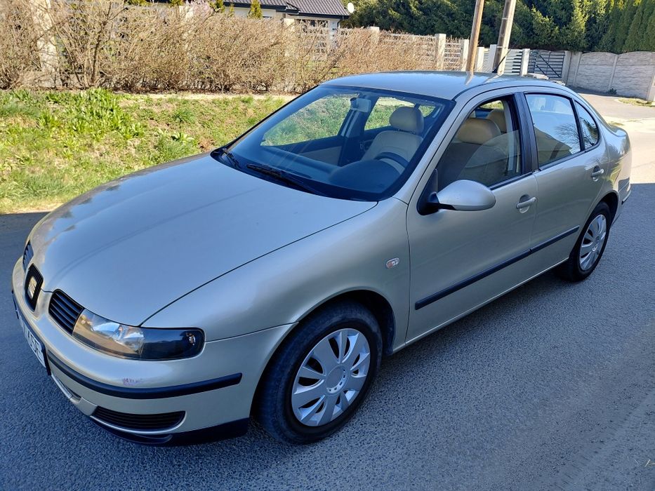 Śliczny seat toledo 2004r 1.6 benzyna SALON PL 1 WŁAŚCICIEL od nowości