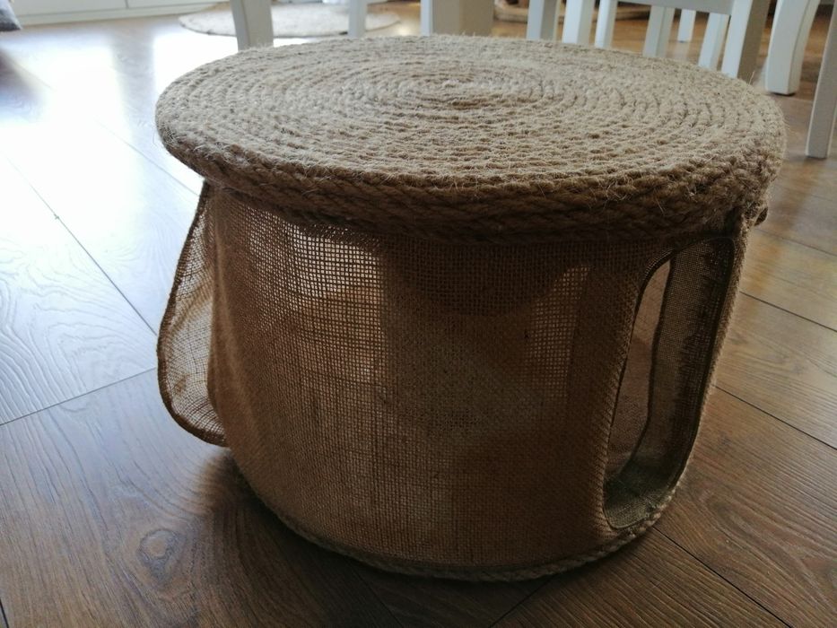 Drapak dla kota ze skrytką, siedzenie, hand made,