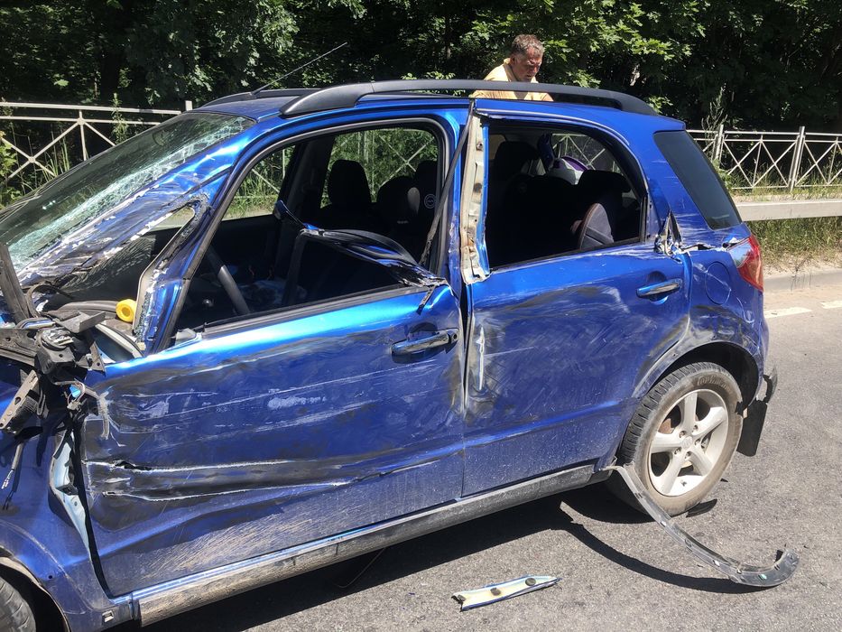 Suzuki sx4 після ДТП