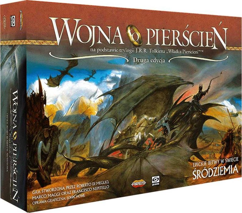 Wojna o Pierścień (2 ed) gra nowa sklep Wawa PlanszON szybka wysyłka