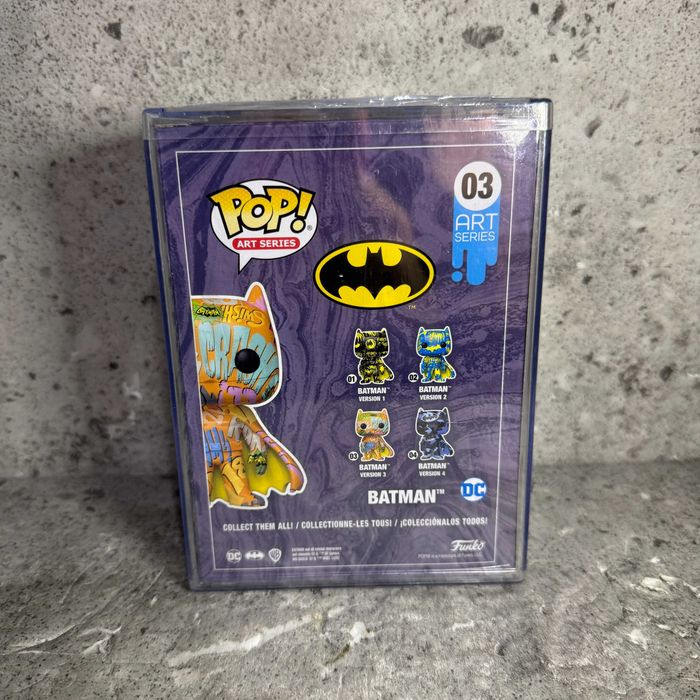 Figurka Kolekcjonerska Funko POP! Art Series Batman 03 | Dedykowany Protektor