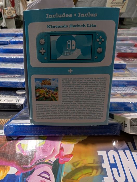 Switch Lite Azul Turquesa + Animal Crossing NOVA