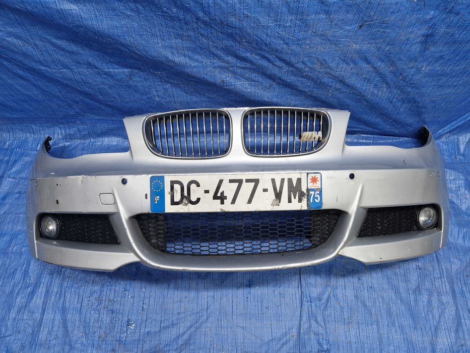 BMW E87 zderzak przednik M-Pakiet Kompletny Ładny PDC