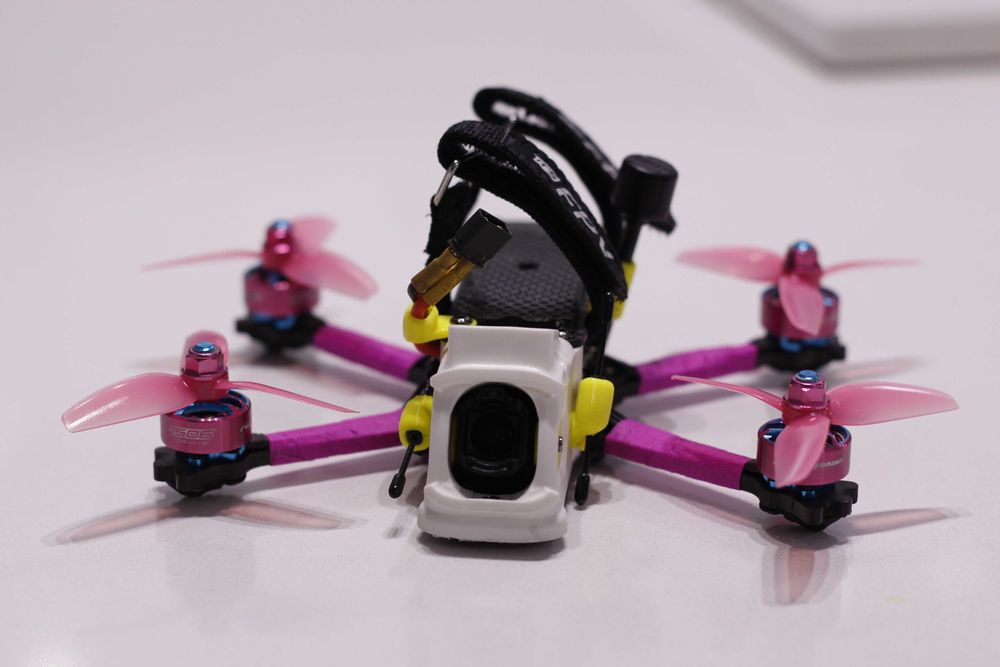 top notch 3.5 inch fpv quad built