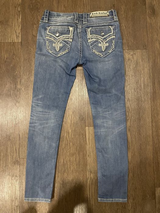 Джинсы Rock Revival y2k vintage indisleaze robins jeans true religion number nine erd yohji yamamoto rick owens lgb goa saint laurent dior gucci type!