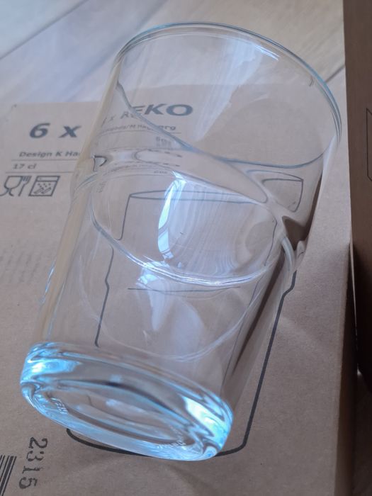 Nowe szklanki 18 sztuk REKO