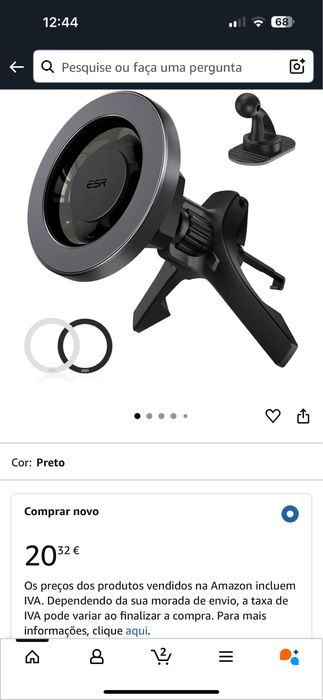 Suporte MagSafe ESR como Novo