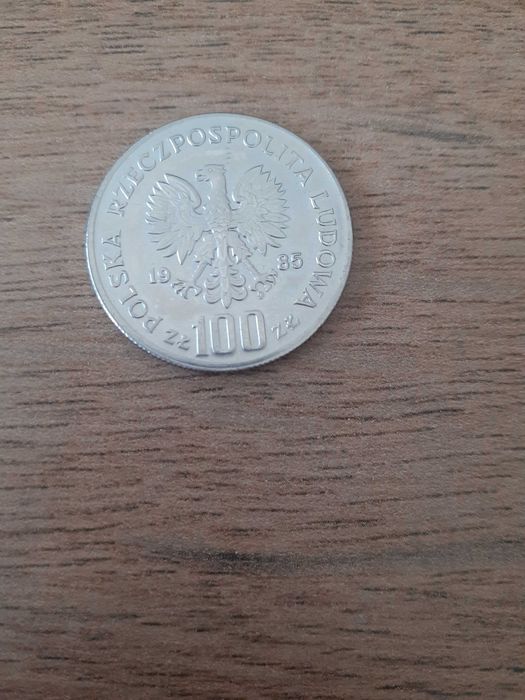 100 zł Pomnik - Szpital Centrum Zdrowia Matki Polki 1985