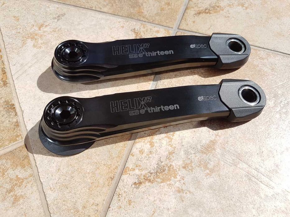 NOWE ramiona korby e*thirteen HELIX Race E*spec, 160mm, Bosch, czarne