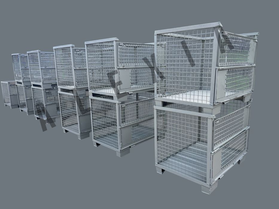 Pojemniki Kosze gitterbox skrzyniopalety euro uic