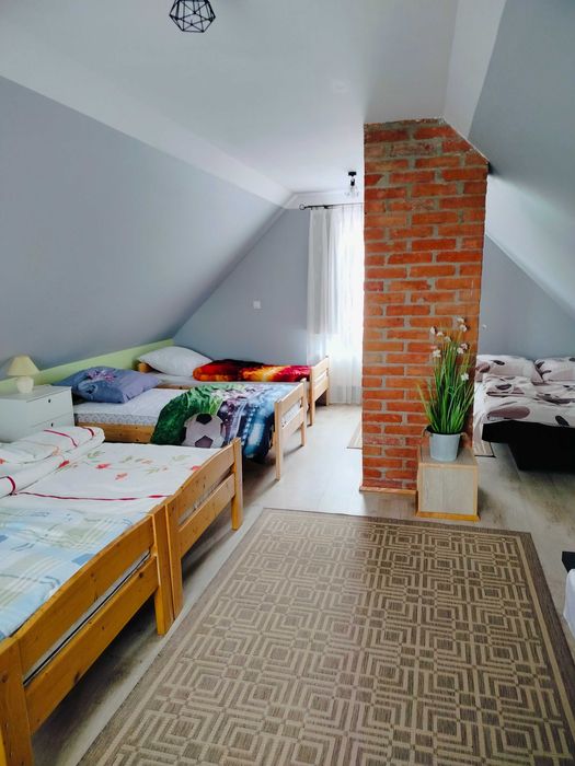 Wynajmę domek 8 osobowy całoroczny w Konarzynach  (KASZUBY)