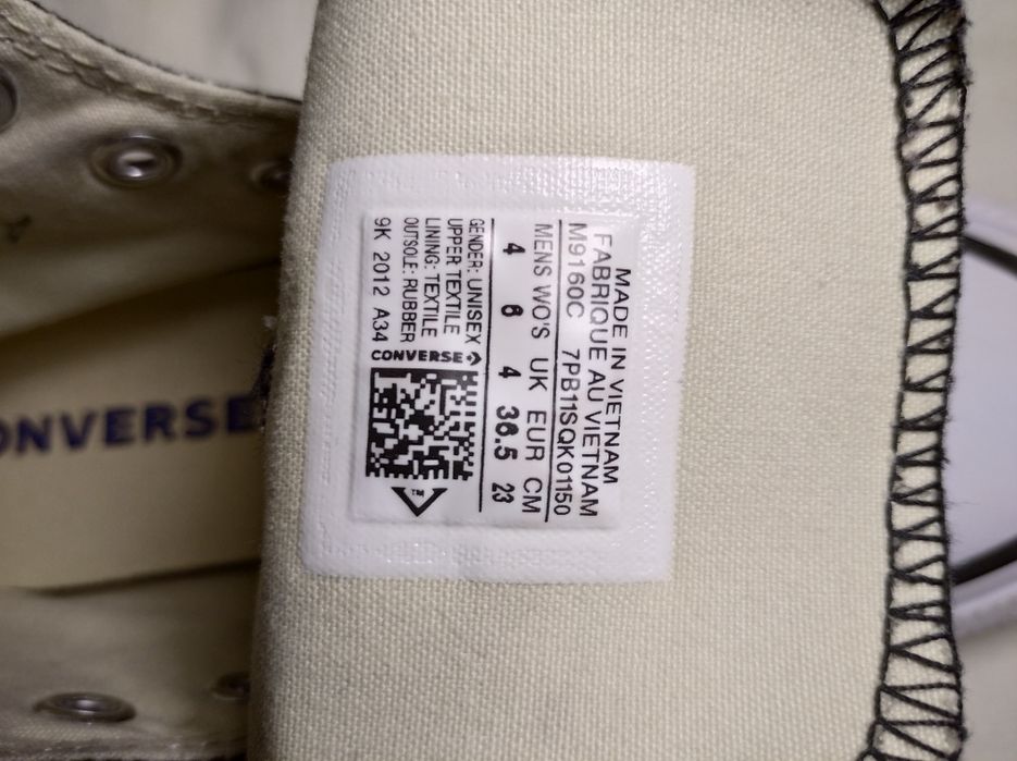 Кеди Converse р 23.5cм,,22.5см, 20.5см.  Нові, Vietnam