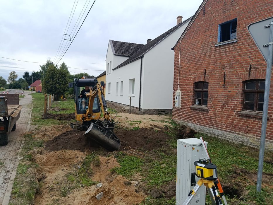 Usługi Minikoparką , Wykopy i wywóz urobku [Golczewo ] i okolice