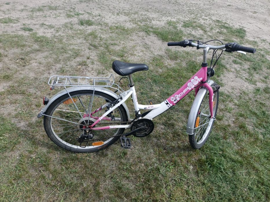 Rower damka damski dla dziewczynki