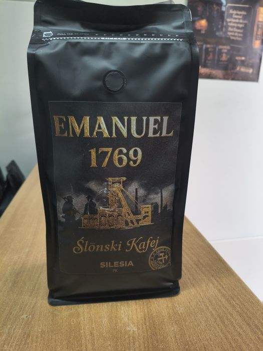 Kraftową Kawa Emanuel 1769-Ślōnski Kafej.1000g