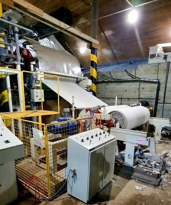 Завод по переработке  макулатуры и производства туалетной бумаги