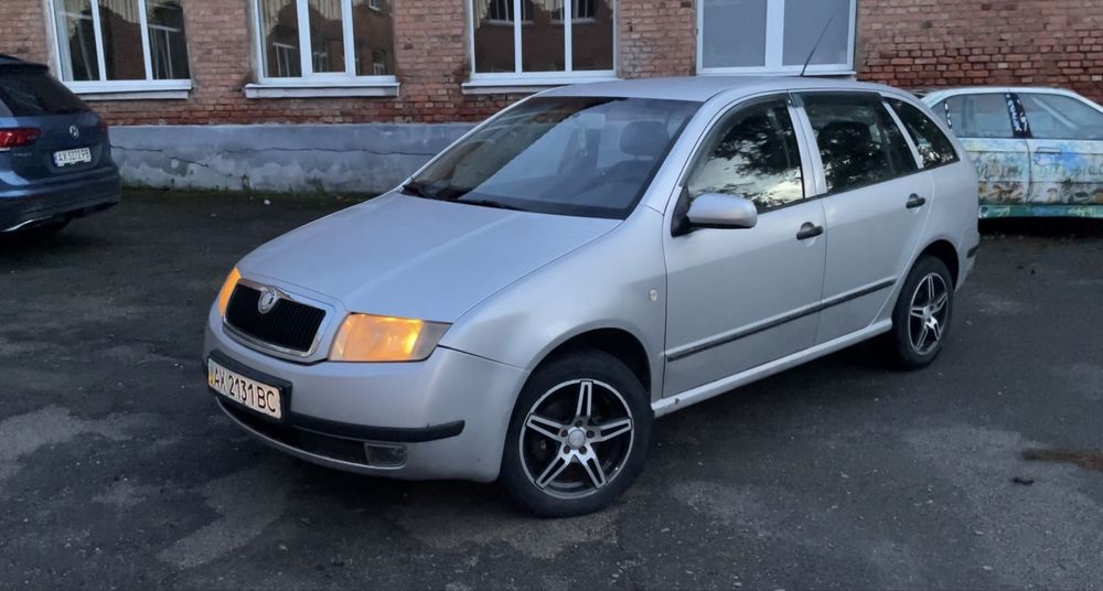 Skoda Fabia 2002 1,4 газ/бенз унтверсал