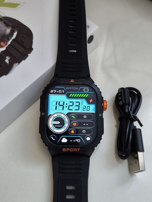 Новий!!! Чоловічий смарт годинник на руку