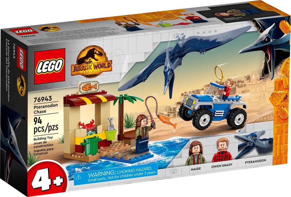 LEGO Jurassic World 76943 - Pościg za pteranodonem