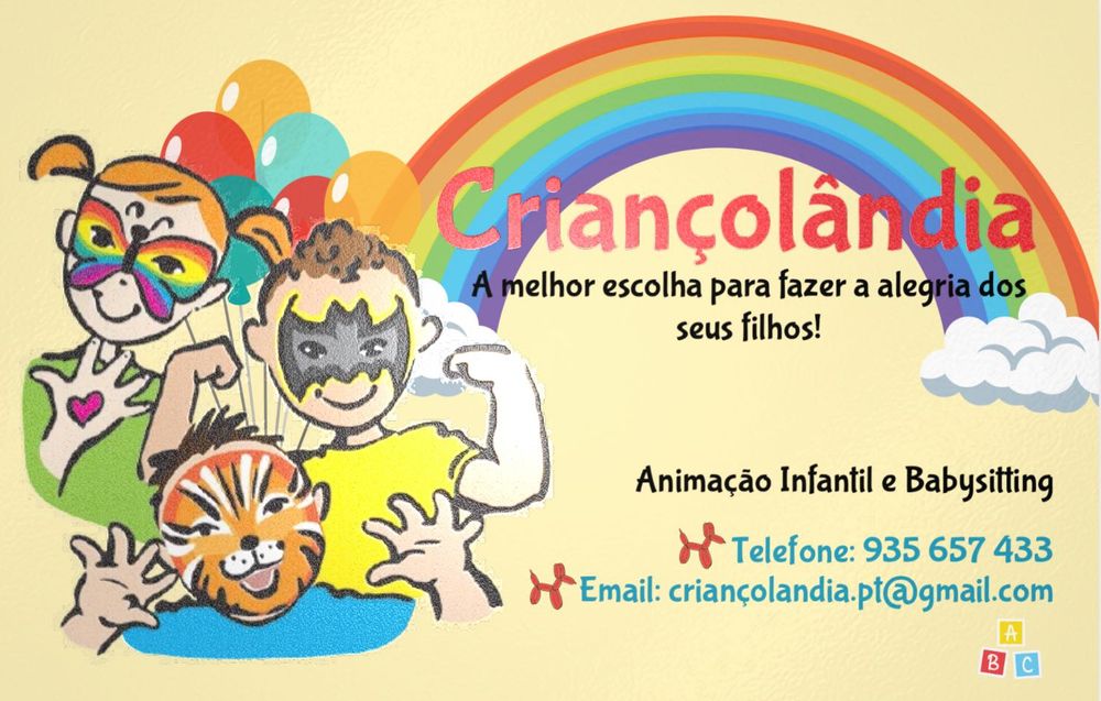 Animação Infantil e Babysitting  - Criançolândia