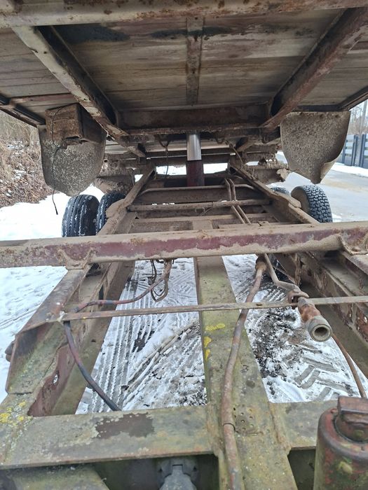 Przyczepa Jednosiowa 3 strony kiper