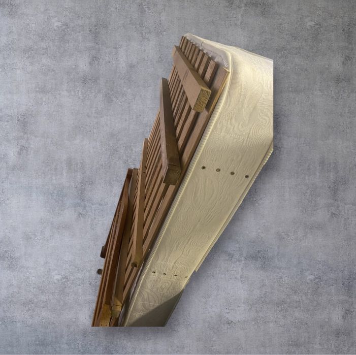 Cama individual com colchão incluido