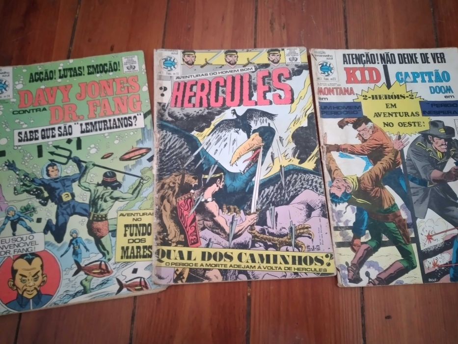 Tarzan, Superman, Mundo de Aventuras...