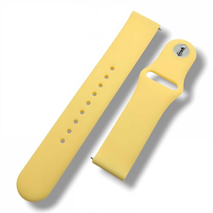 Pasek do smartwatcha MINELLI 20 mm (GIALLO)