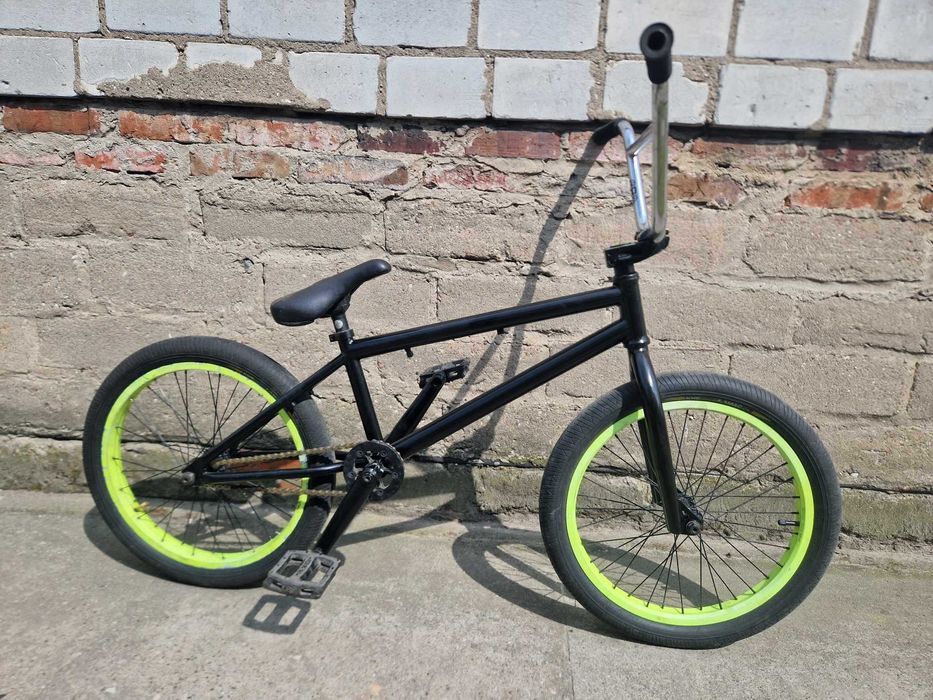 BMX używany, stan bardzo dobry