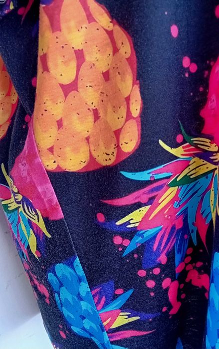 T-shirt estampada - padrão ananás - L