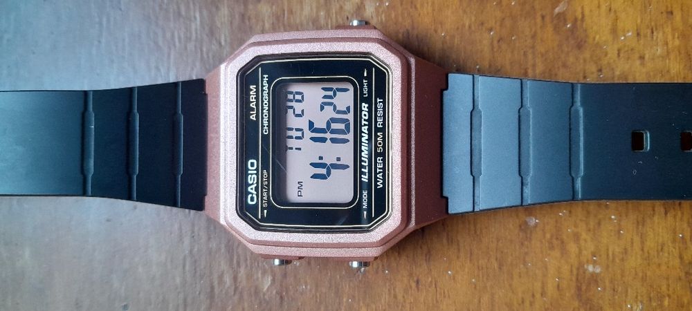 Relogio casio rosa pink novo