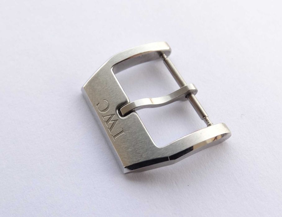 2szt Klamra do paska do zegarka IWC Schauffhausen 18mm pilot stal INOX
