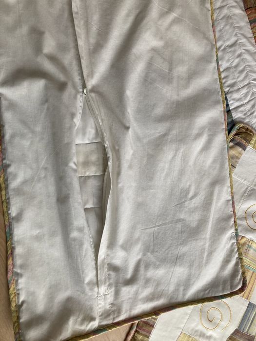 Narzuta patchwork z dwoma poszewkami na poduszkami