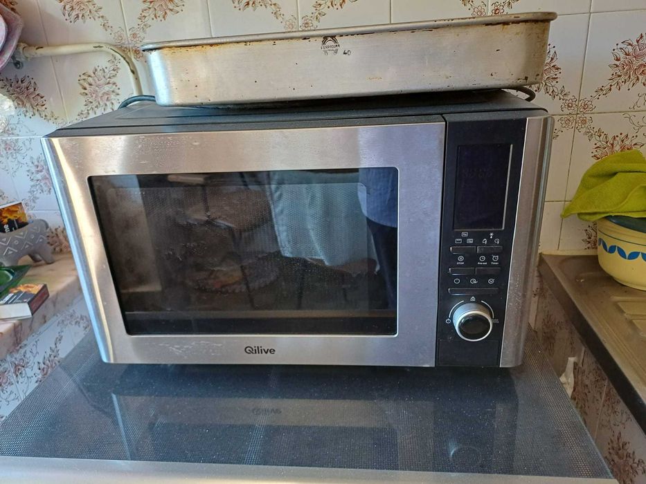 Forno e micro-ondas usado