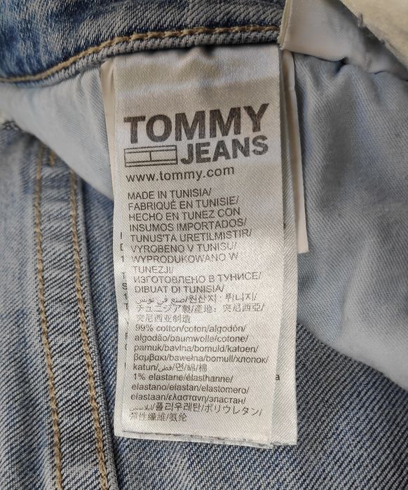 Tommy Hilfiger slim scanton джинсы голубые оригинал W34 L32
