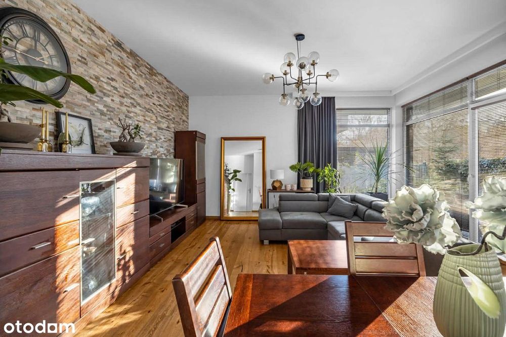 Piękne mieszkanie 73 m/2 z dwoma sypialniami i OGRÓDKIEM 109 m/2